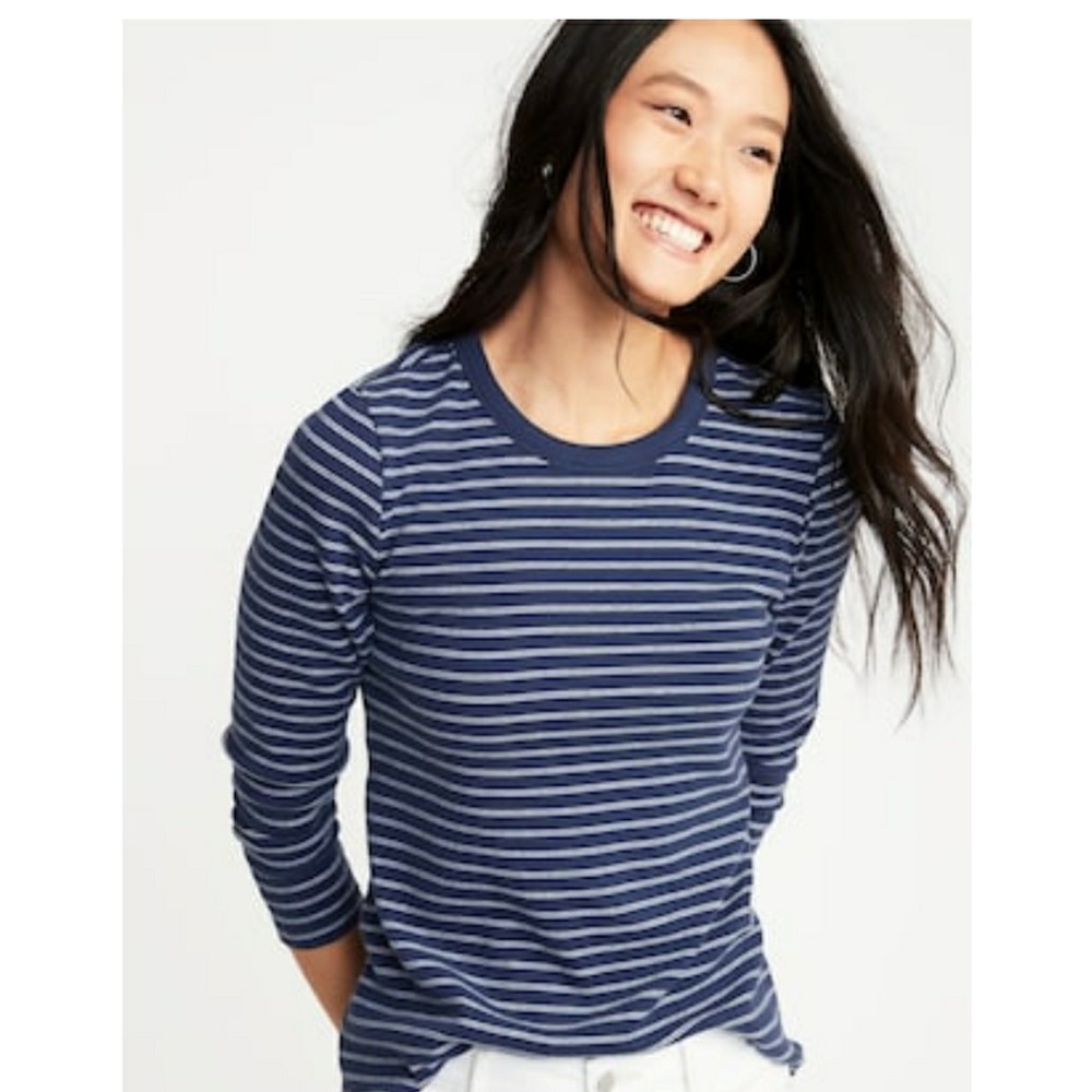 Slim Fit Crew Neck Soft Brushed Tee